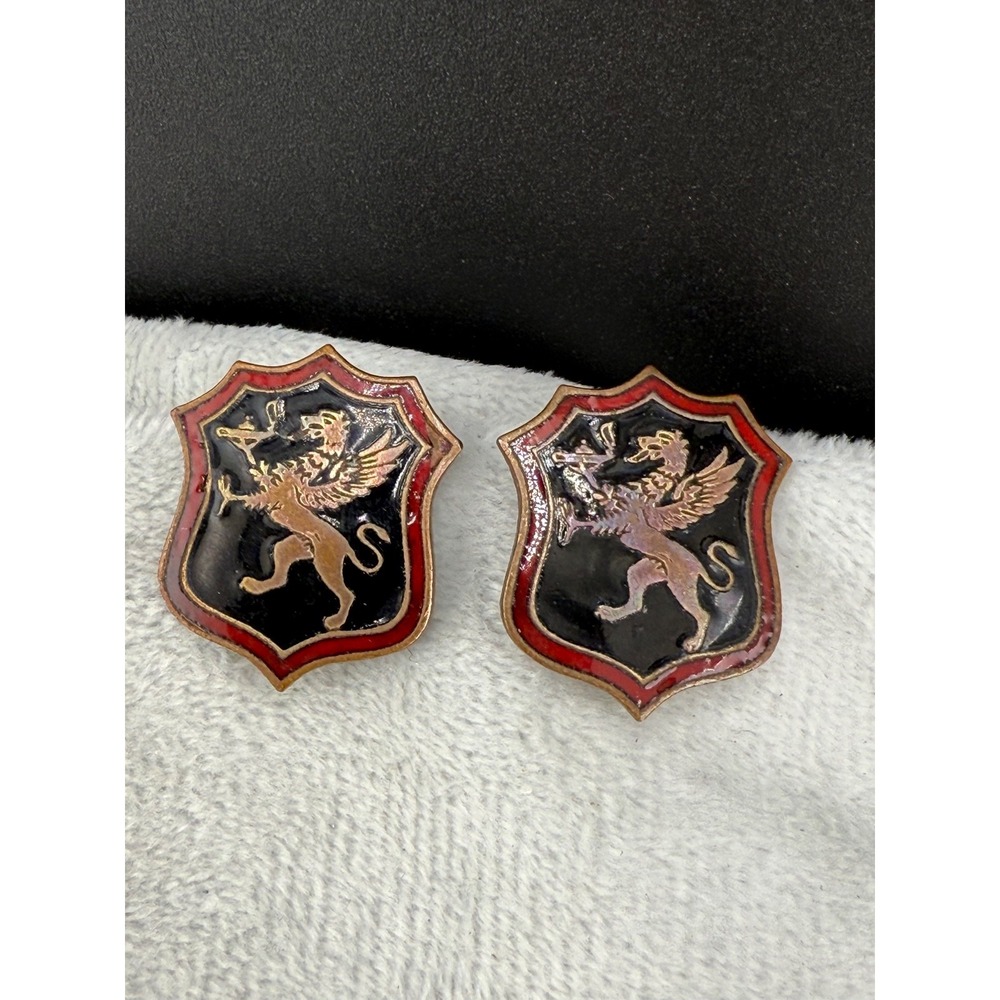 Vintage Army Crest Pin Lot DUI DI PB ROTC‎